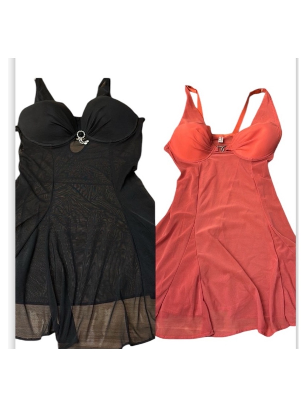 DIANA SECRET mesh sleepwear bundle